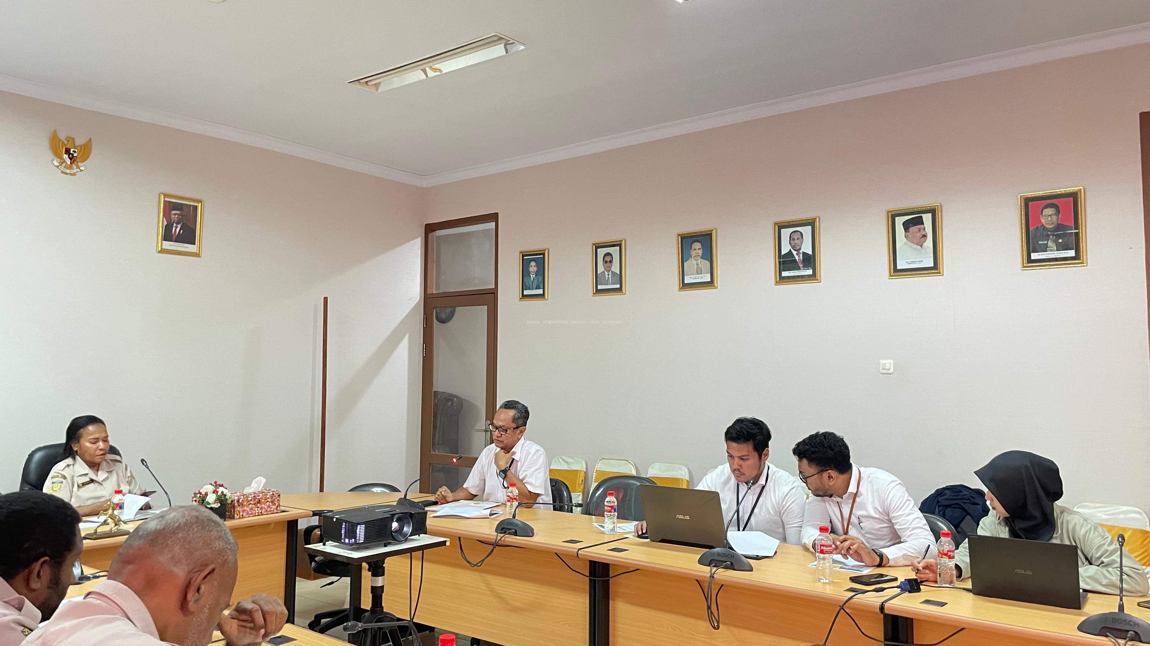 Evaluasi Optimalisasi Pendapatan Asli Daerah (OPAD) bersama BPKP Perwakilan Prov. Papua