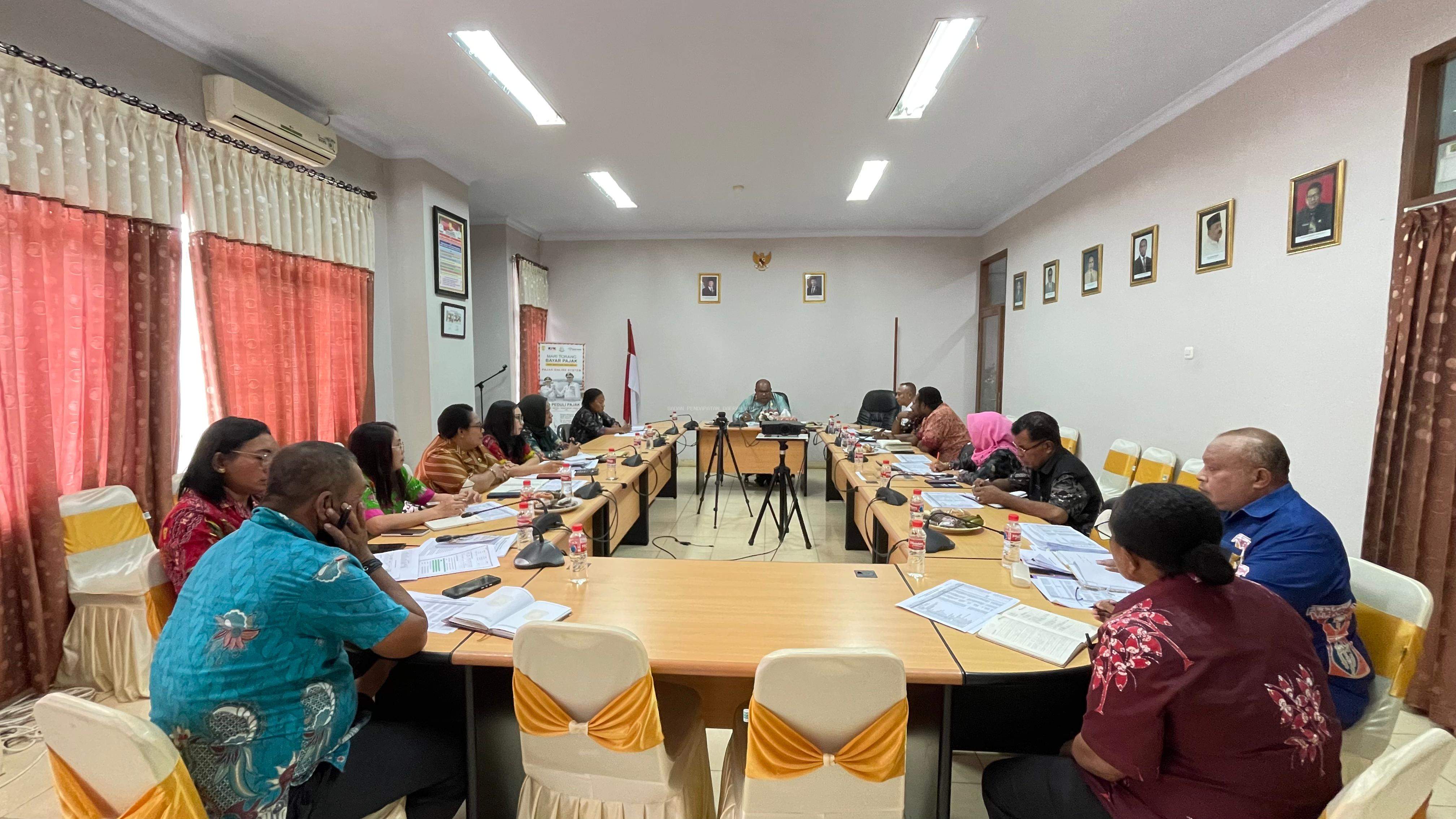 Rapat Pimpinan di Lingkungan Badan Pendapatan Daerah Kota Jayapura Februari 2025
